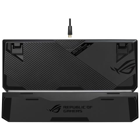 ROG Strix Scope NX TKL Deluxe tastiera Gaming USB Tedesco Nero, Grigio - Foto 2