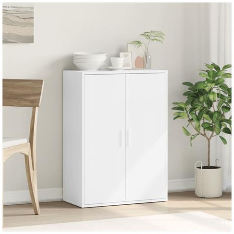 Credenza Bianca 60x31x84 cm in Legno Multistrato - Foto 3