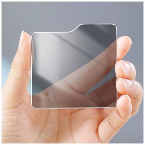 Vetro Temperato 9h Schermo Esterno Per Samsung Z Flip6 Antispia, Nero - Foto 5