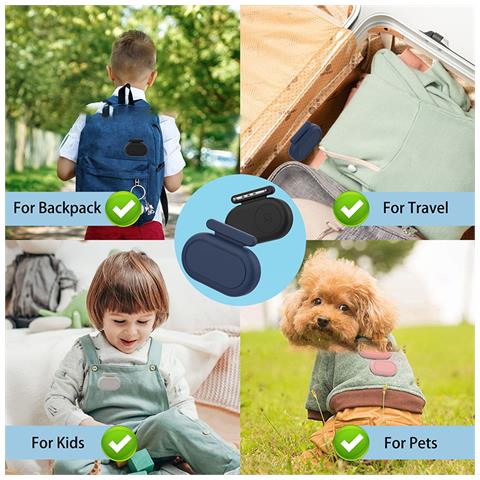 Custodia Protettiva Antiscivolo Per Galaxy Smart Tag 2 Black - Foto 4