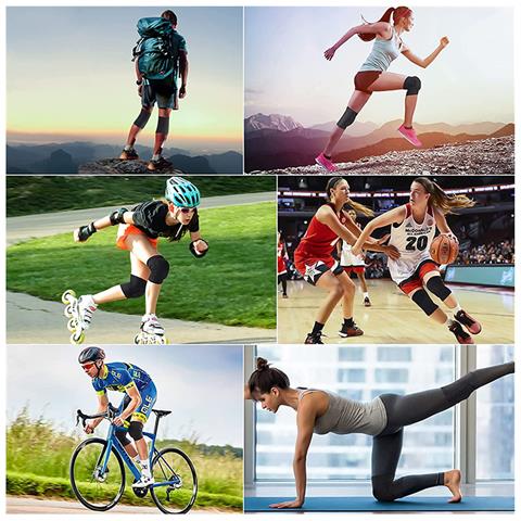 Ginocchiere Anticollisione In Spugna Ispessita S - Foto 4