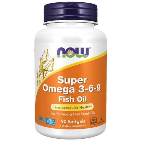 Super Omega 3-6-9 90 Capsule Morbide Now Foods - Foto 1