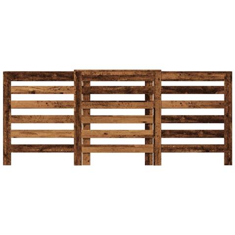 Copertura Termosifone Legno Antico 205x21,5x83,5 Cm Multistrato - Foto 3