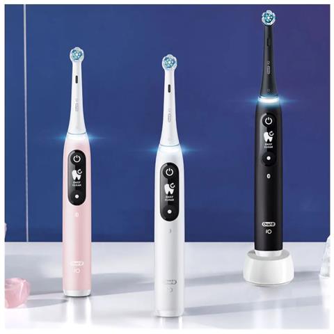 iO Duo Adulto Spazzolino a vibrazione Nero, Rosa - Foto 7