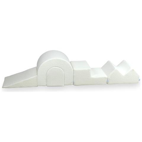 Foam Speelset Boucle Wit 5 Elementen - Foto 1