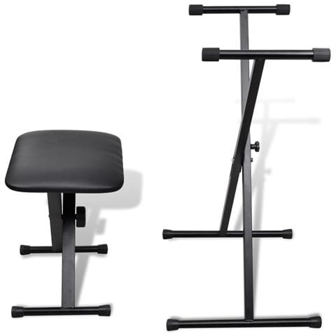 Set Con Postazione Regolabile Per Tastiera E Seggiolino - Foto 1