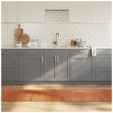 Tappeto Rettangolare Marrone 60x500 Cm In Bambù - Foto 8