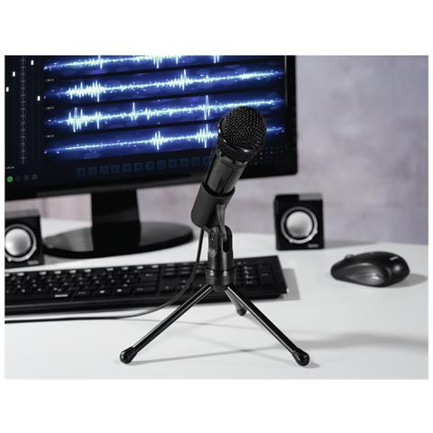 Microfono per PC "Mic-P35", omnidirezionale, connettore jack 3.5 mm - Foto 2