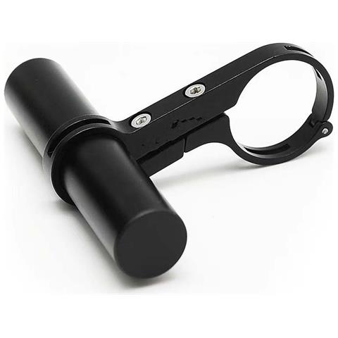 Estensione Manubrio Bici In Alluminio 10cm: Supporto Multifunzione Per Ciclocomputer E Luci Black - Foto 1