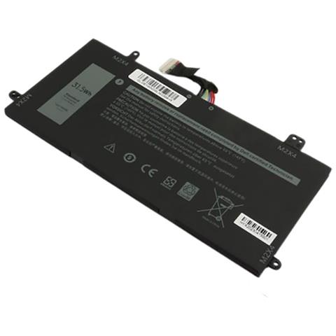 Batteria Li-ion 2760mah Per Pc Portatile Dell Latitude 5285 11,4v - Foto 1