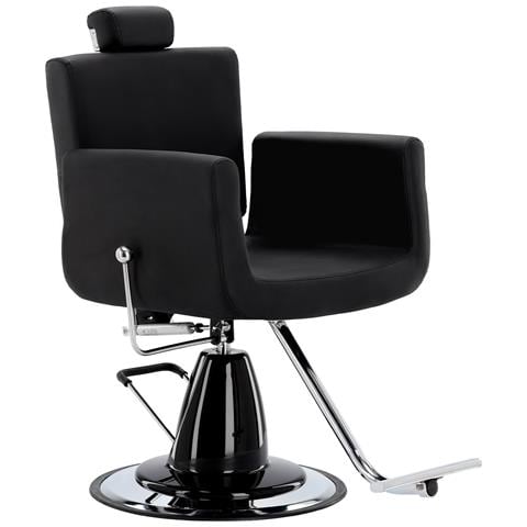 Poltrona Da Barbiere Parrucchiere Idraulica Girevole Per Il Salone Barbiere Barber Shop Magnum Barberking - Foto 7