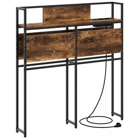 Testata contenitore Rovere fumo 100 cm Legno multistrato - Foto 1