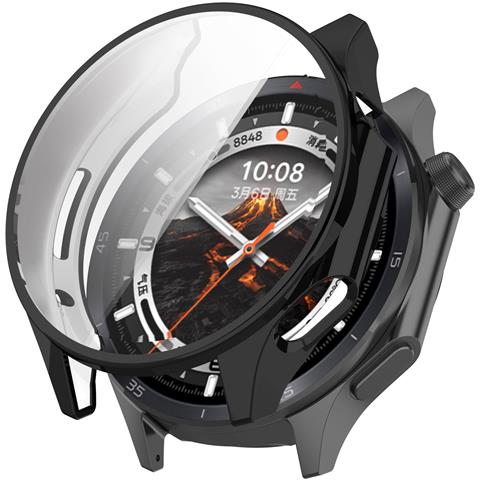 Custodia In Tpu Canna Di Fucile Elettrolitica Per Oppo Watch X2/oneplus Watch 3 Black - Foto 3