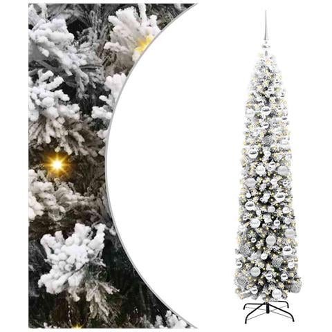 Albero di Natale artificiale con 300 LED Verde 180 cm - Foto 1