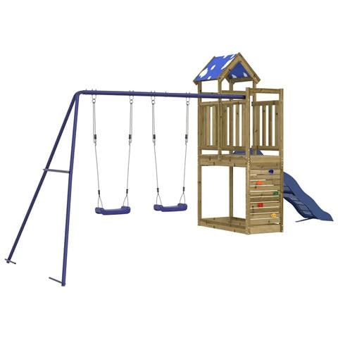 Set da Gioco da Esterno in Legno di Pino Impregnato - Foto 1