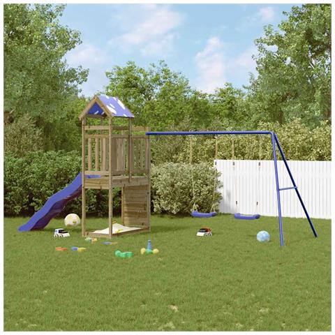 Set da Gioco da Esterno in Legno di Pino Impregnato - Foto 2