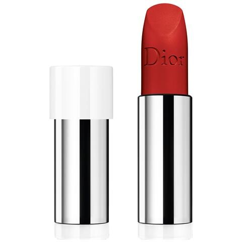 , Dior Rouge, Opaco, Rossetto Cremoso, 999, Ricarica, 3.5 G - Foto 1