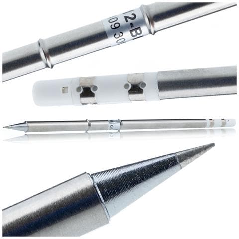 Punta Saldante Con Resistenza Integrata T12-bl - Riscaldamento Rapido, Misurazione Precisa | Compatibile Con Stazioni Saldanti T12 - Foto 1