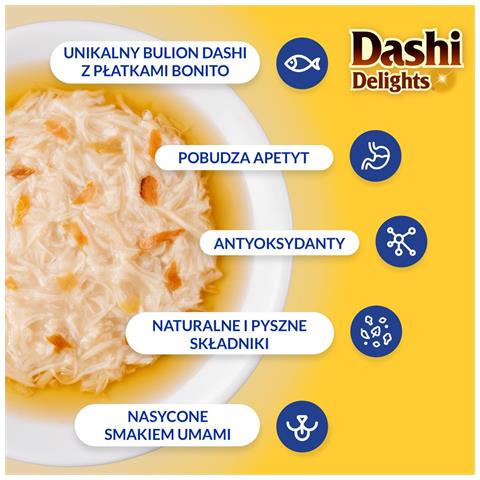 Dashi Delights Chicken In Broth - Crocchette Per Gatti - 70g - Foto 2