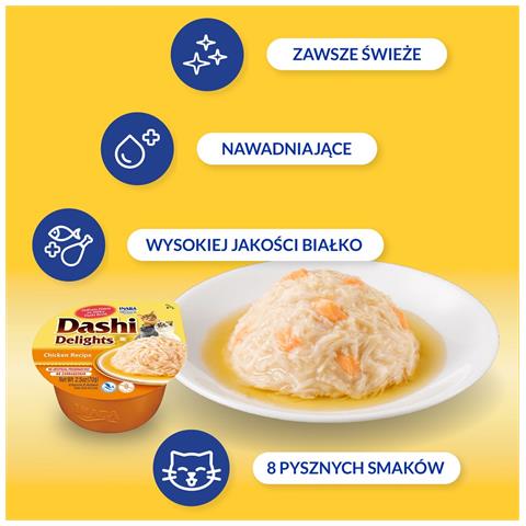 Dashi Delights Chicken In Broth - Crocchette Per Gatti - 70g - Foto 3