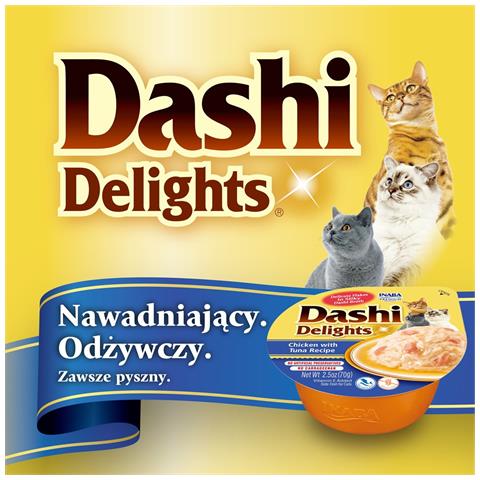Dashi Delights Chicken In Broth - Crocchette Per Gatti - 70g - Foto 1