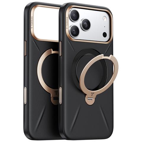 Cover per iPhone 17 Pro - Nero, MagSafe, Con Soporte - Foto 1