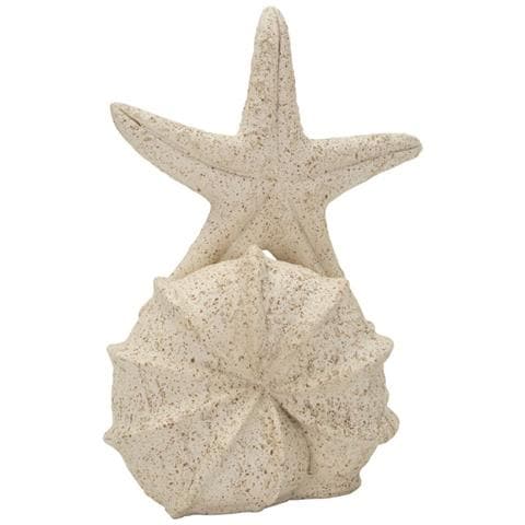 Scultura Stella Marina Sand In Resina Beige - Foto 2