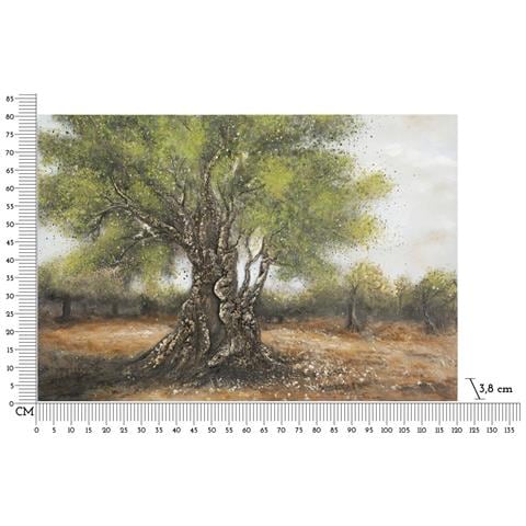 Dipinto Su Tela Olivo C Con Olivo Secolare, 120x80 Cm - Foto 6
