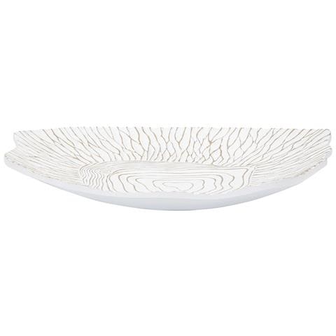 Vassoio Vkh691-bianco-poliresina-37x34x6 Cm - Foto 1