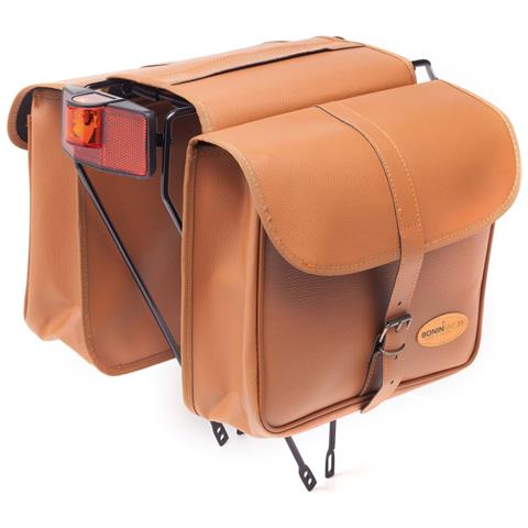 Borsa Bisaccia Ecopelle Miele - Foto 1
