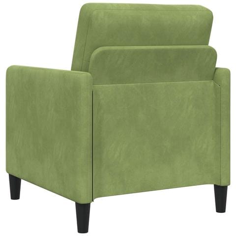 Set di Divani con Storage 2 pz Verde chiaro Poliestere - Foto 9