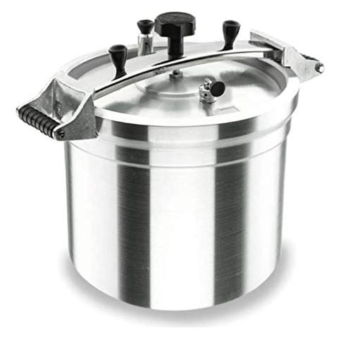 20840 - Pentola a pressione robusta, 40 l, in alluminio, colore oro - Foto 1