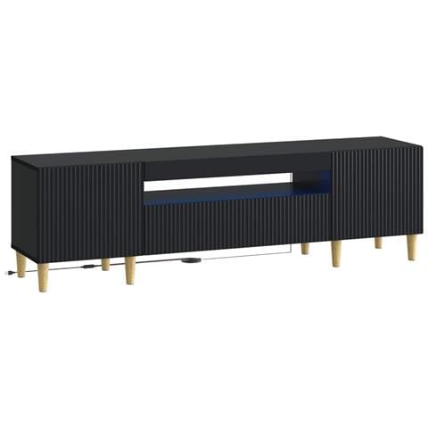 Mobile TV LED Nero Legno ingegnerizzato - Foto 1