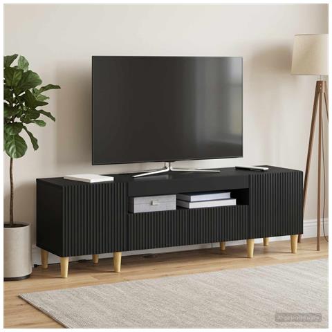 Mobile TV LED Nero Legno ingegnerizzato - Foto 2