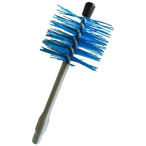 Scovolo tondo nylon per pulizia stufa a pellet flessibile diametro 100 mm - Foto 3