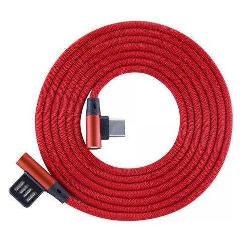 ver Cavo Usb Angolato 90? Usb A / usb-c 1.5m Rosso Rosso 1,5 Metri - Foto 3