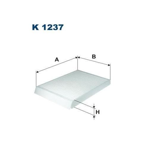 Filtro Abitacolo K1237 - Foto 1