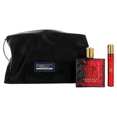 Cofanetto Profumo Uomo Eros Flame Edp (3 Pcs) - Foto 1