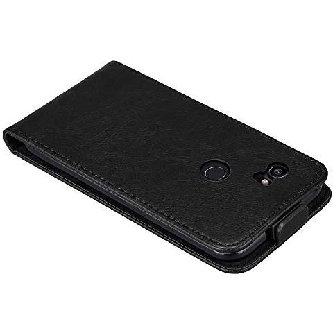 Custodia Compatibile Con Google Pixel 2 Xl In Nero Di Notte - Coperchio Protettivo In Design Flip Con Chiusura Magnetica - Foto 2