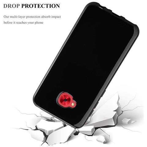 Custodia Compatibile Con Asus Zenfone 4 Selfie Pro In Nero - Coperchio Protettivo In Silicone Tpu Flessibile - Foto 11