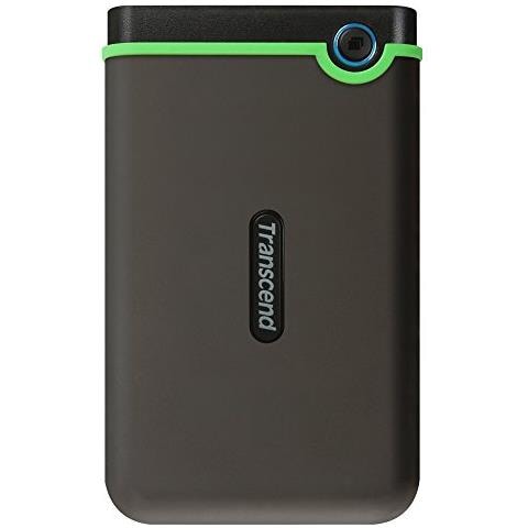 TS4TSJ25M3S StoreJet 25M3S Hard Disk Esterno Rugged 2.5"", micro USB a USB Type A, Grigio (Acciaio), 4 TB - Foto 1