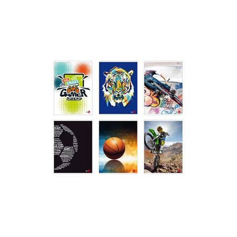 Maxiquaderno A4 40fg+2 80gr 5mm C / margine Bambino 2020 - Foto 1