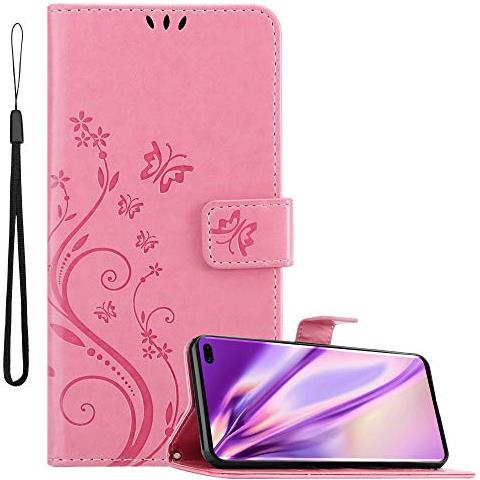 Custodia Compatibile Con Samsung Galaxy S10 Plus In Rosa Fiore - Coperchio Protettivo In Design Floreale Con Chiusura Magnetica, Funzione Stand E Slot Per Carte - Foto 1