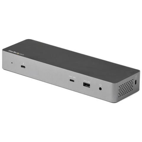 Docking Station Universale per Notebook Thunderbolt 3 / 5x USB 3.2 / 2x HDMI per Dual Display 4K Nero / Grigio - Foto 1