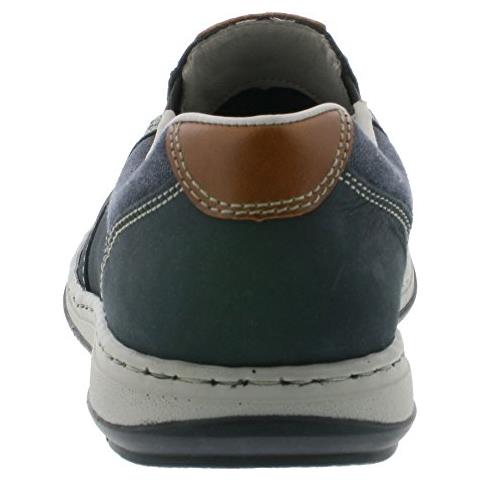 17360, Mocassini Uomo, Blu (pacific / Amaretto / Navy), 41 Ue - Foto 4