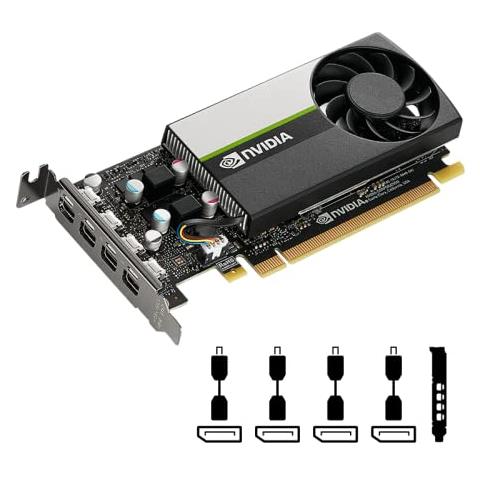 Quadro T1000 4 GB GDDR6 Pci-E 4 x Mini DisplayPort - Foto 5
