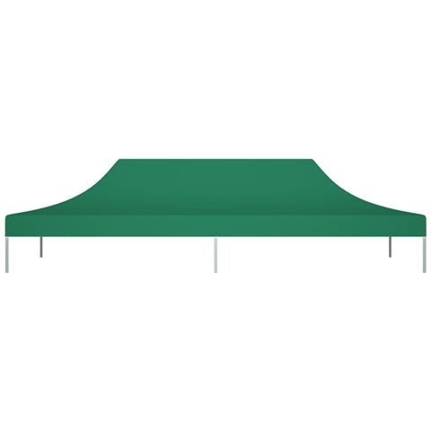 Tetto per Tendone per Feste 6x3 m Verde 270 g / m² - Foto 6