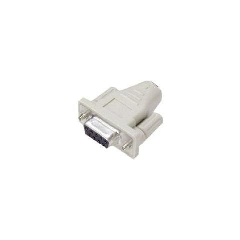 Mouse Mini-Din 6F / D9F Mini-DIN 6 PS / 2 Bianco cavo di interfaccia e adattatore - Foto 1