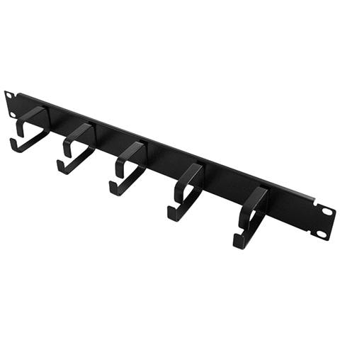 19" Cable Management Bar 1U, Nero, 48,26 cm (19") , 1U, 600 g - Foto 1
