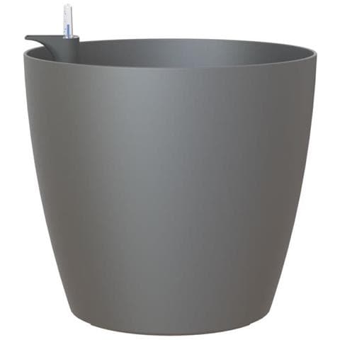 Pentola San Remo Mate 36cm Autoannaffiante Antracite 36 X 36 X H33,5 Cm - 1,44l - Foto 1